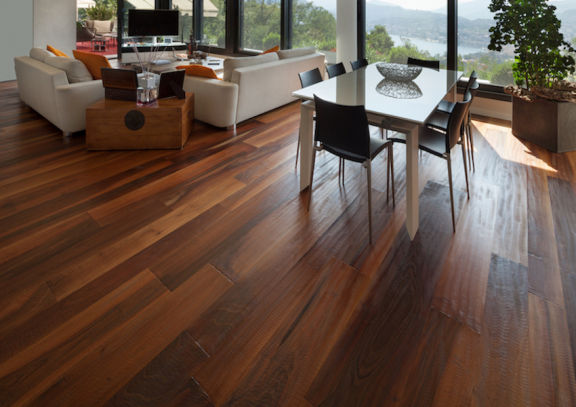Wid plank hardwood floor Roswell